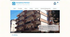 Desktop Screenshot of immobiliarepalmieri.it